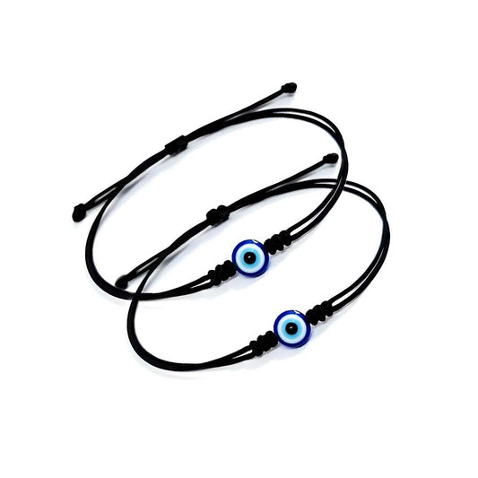 HANDMADE Evil EyeVETAS Handmade Evil Eye Nazar Dhaga Bracelet Adjustable Thread Bracelet Friendship Band for Women and Men Nazar Bracelets NAZAR DHAGA BRACELET ADJUSTABLE BRACELET FRIENDSHIP BAND FOR WOMEN MEN Nazar Bracelets 2 piece